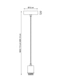 Anders cable kit light natural lamp holder 113cm, imported from the UK