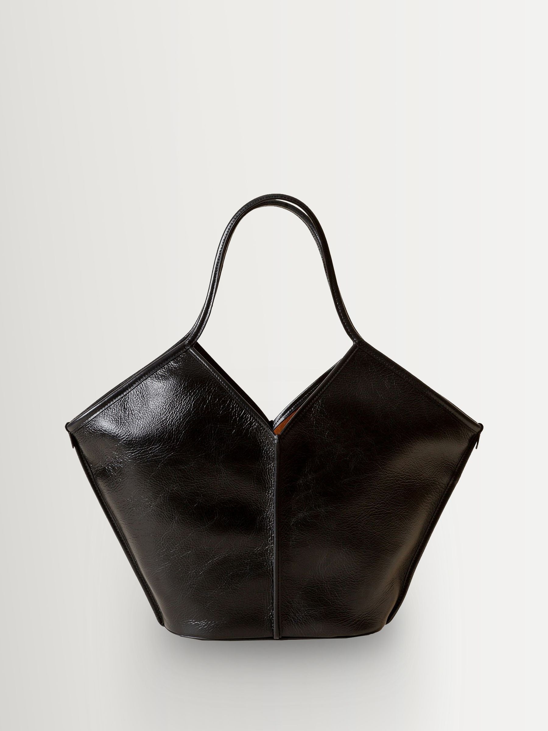 Hereu Studio Light Brown Calella Leather Tote Bag