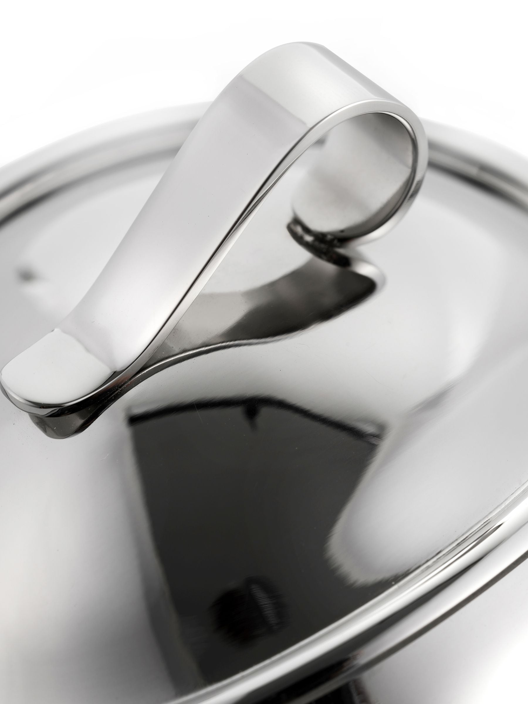 Robert Welch Steel Drift sugar pot 300ml, imported from the UK