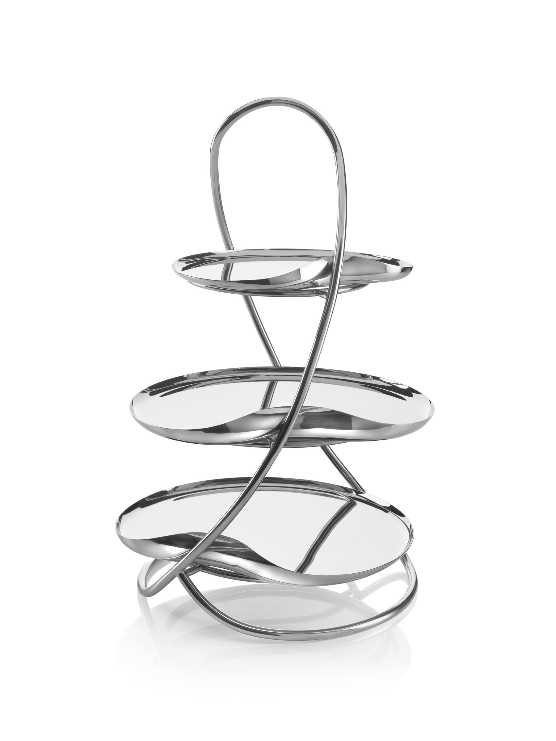 Robert Welch Steel Drift cake stand stainless steel, UK version