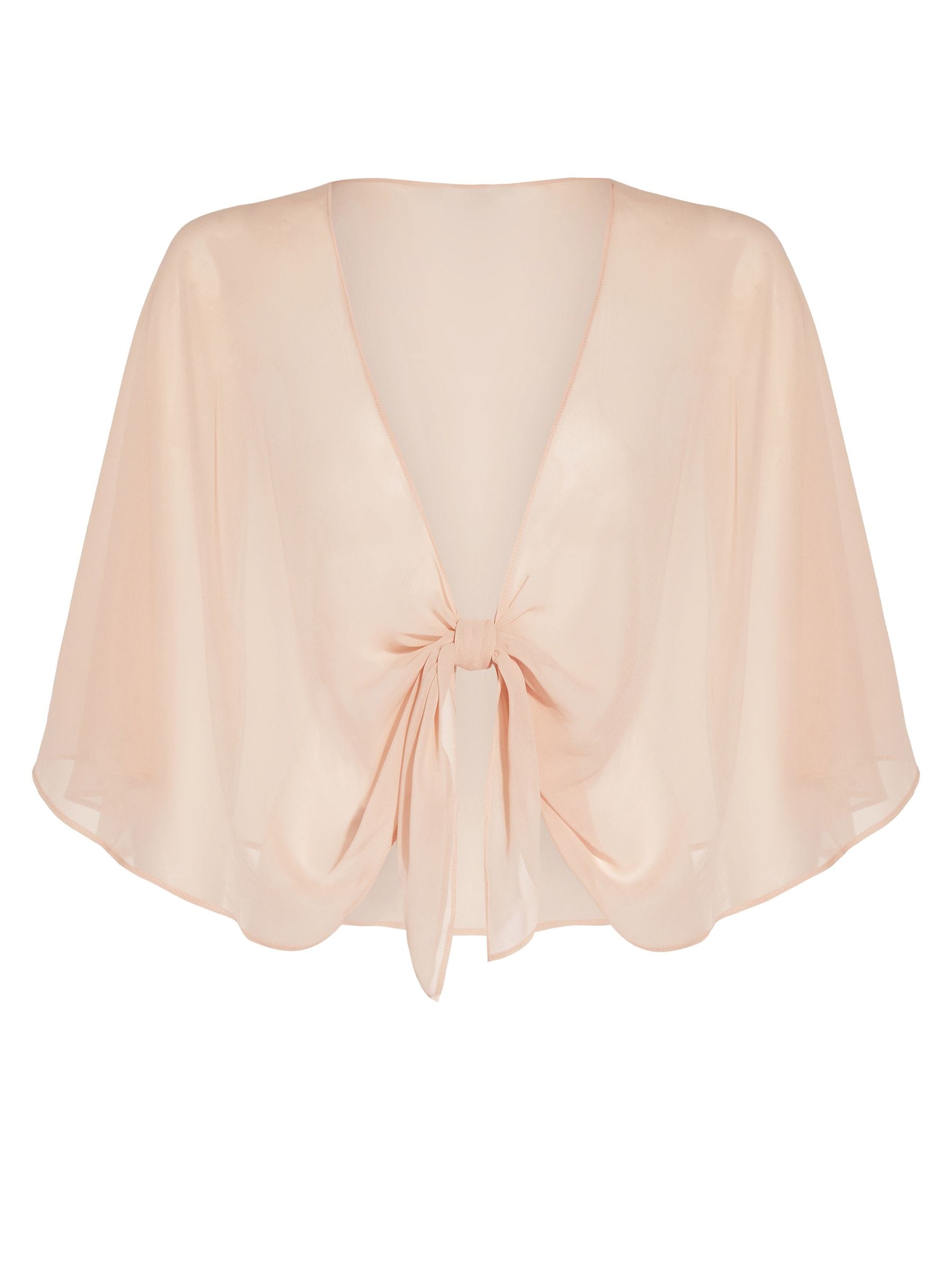Adrianna Papell pink chiffon cover-up - British product