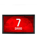 Treat Republic personalised England rubber bar mat 44cm x 25cm, imported from the UK