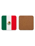 Treat Republic personalised flag coasters set of 4 9.5cm, UK version