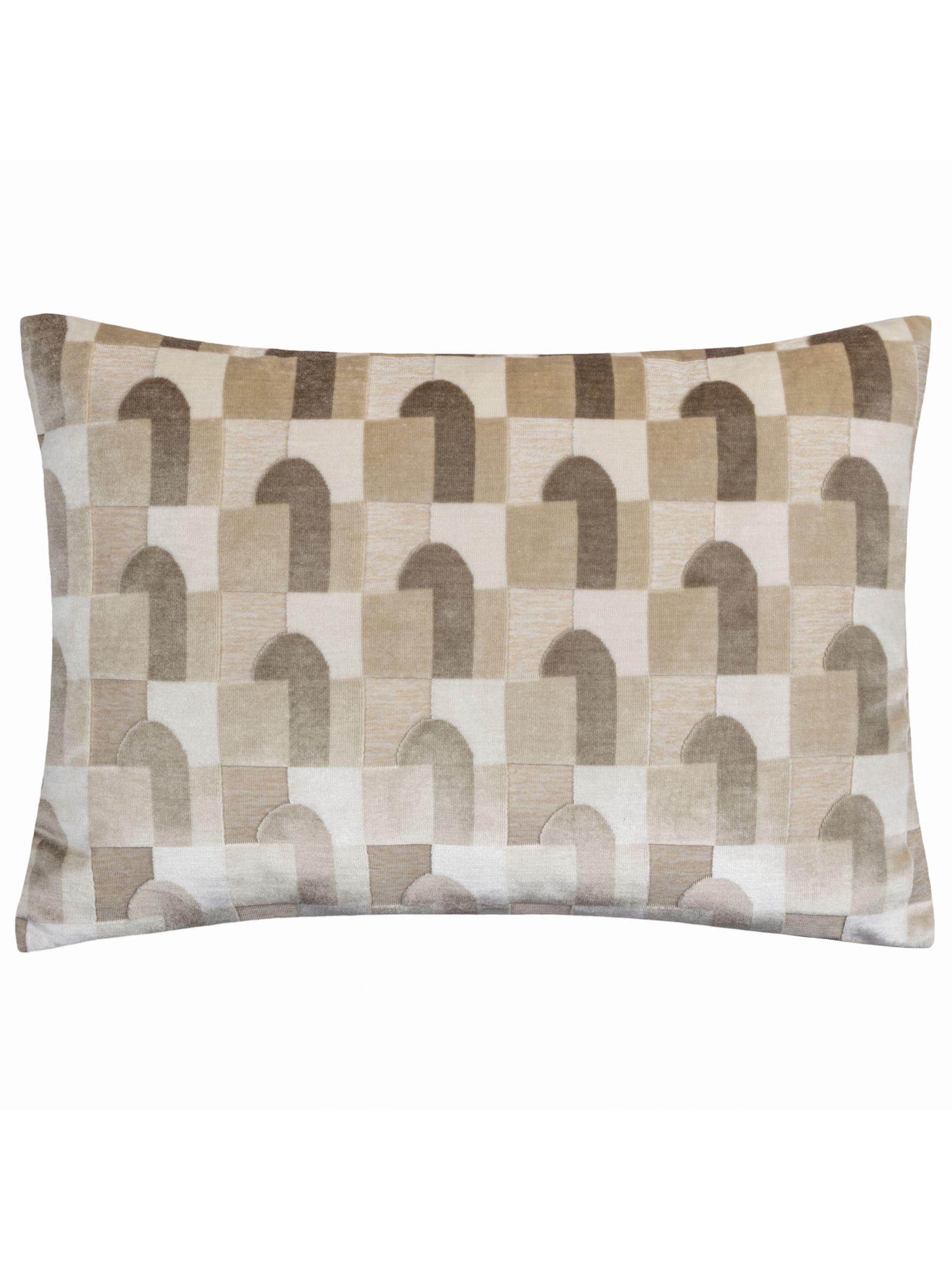 Riva Paoletti Keela cut velvet cushion 50cm, UK version