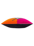 heya home orange pink boucle cushion 45cm, imported from the UK