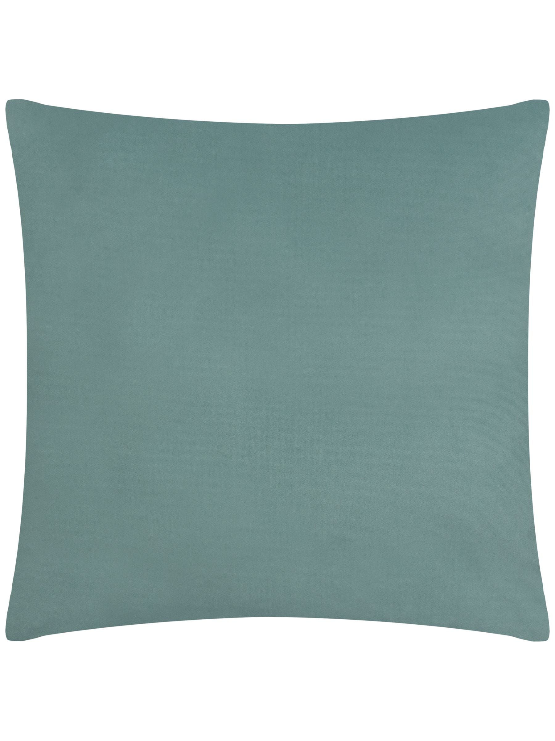 Riva Paoletti PinkAvo Green Bardot Cut Velvet Cushion