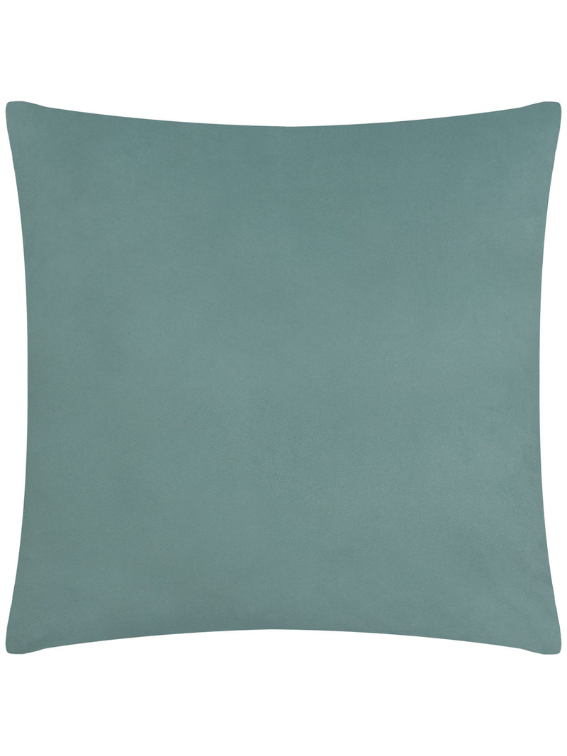 Riva Paoletti PinkAvo Green Bardot Cut Velvet Cushion