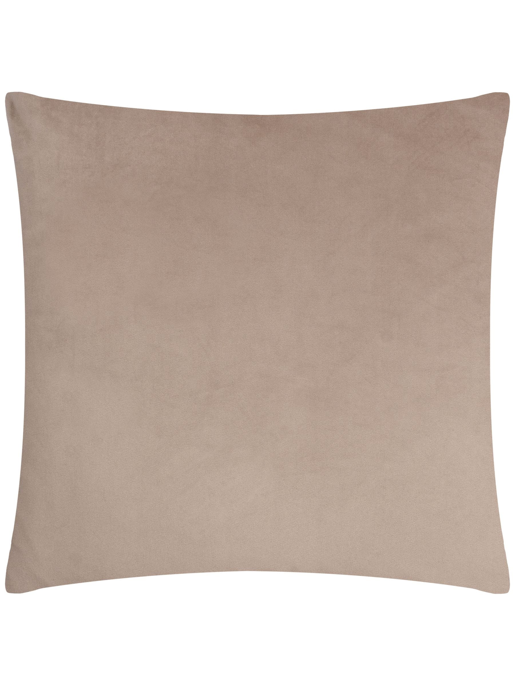 Riva Paoletti Natural Bardot Cut Velvet Cushion
