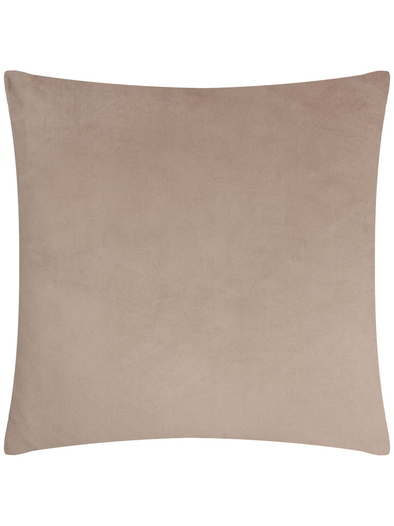 Riva Paoletti Natural Bardot Cut Velvet Cushion