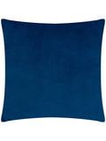 Riva Paoletti Bardot cut velvet cushion 50cm (British brand)