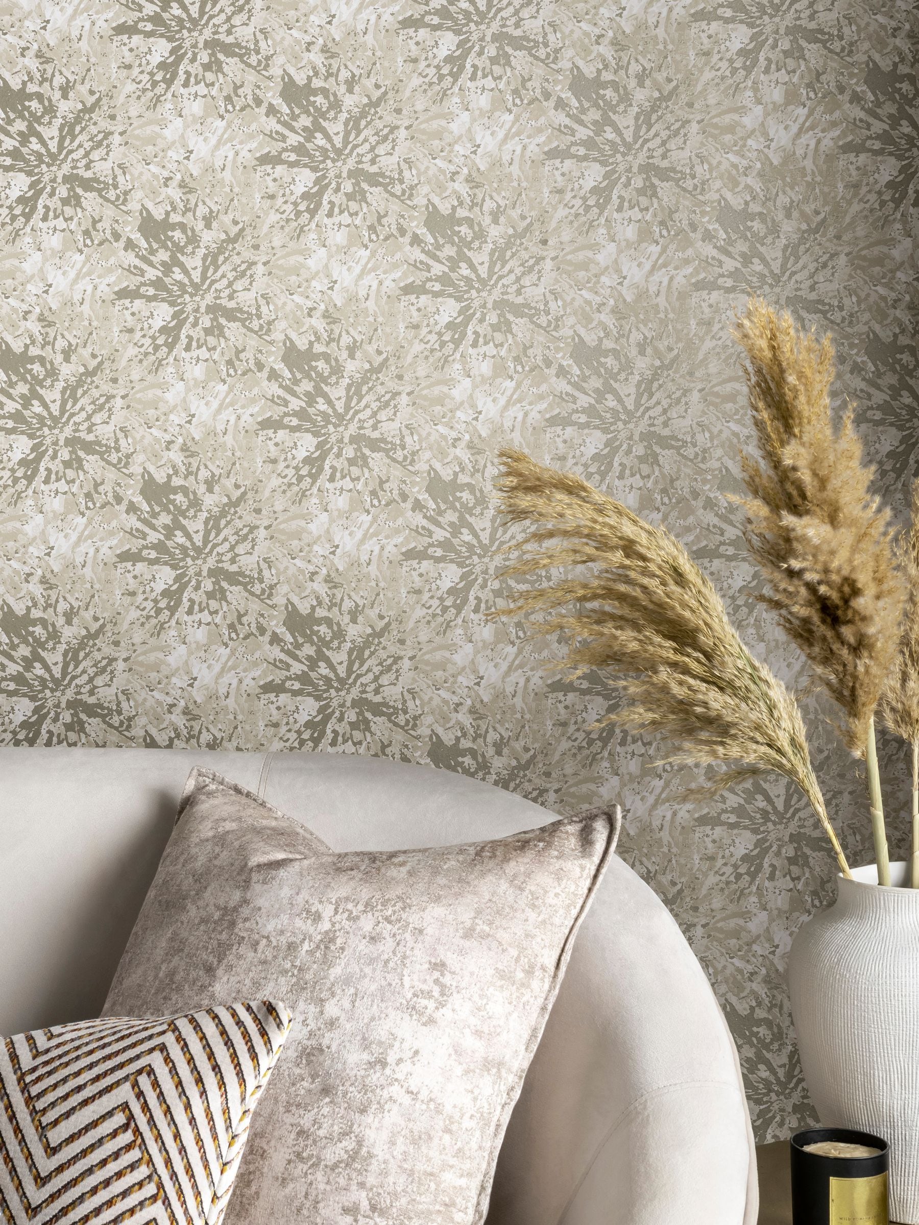 Clarke and Clarke Dipinto Natural wallpaper (British brand)