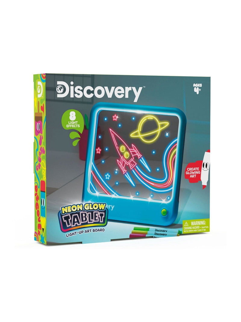 Discovery Neon LED drawing board glow in the dark (British brand)