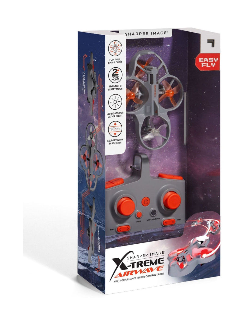Sharper Image Grey X-Treme Airwave drone - British product