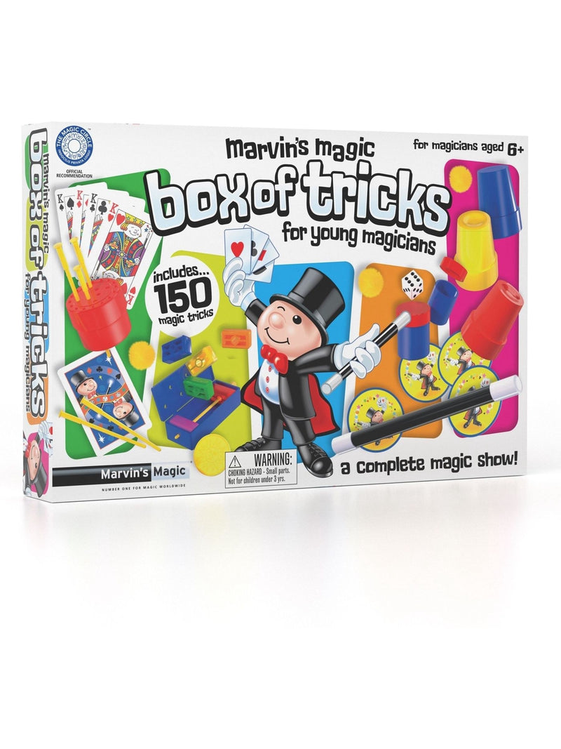 Marvin's Magic Box 150 tricks magic set, UK version