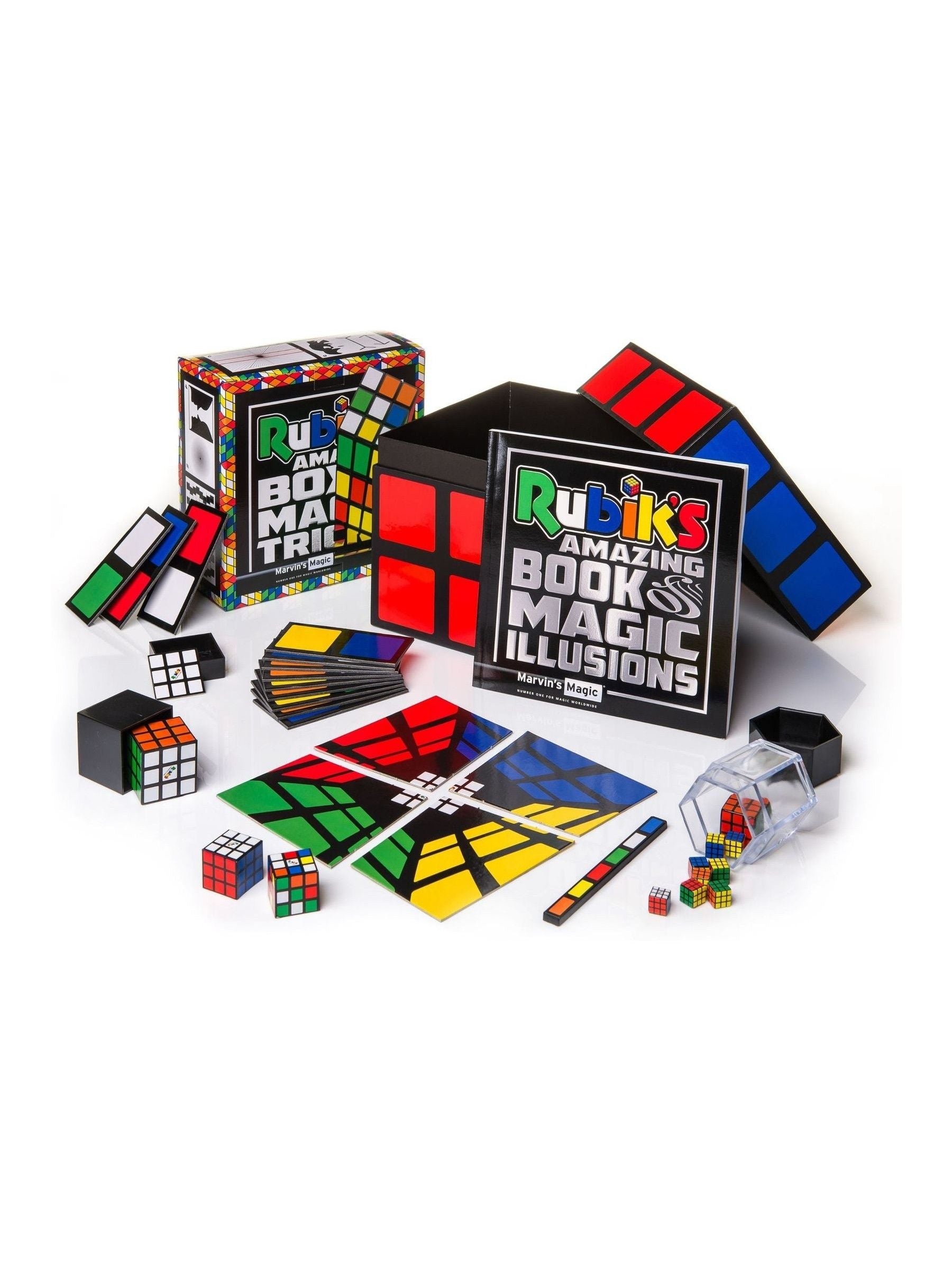 Marvins Magic Rubik's Tricks magic set tin, UK version