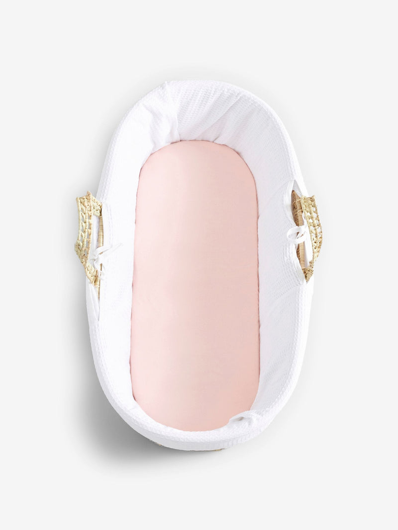 Modern Pink baby fitted sheets, imported from the UK