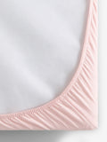 Modern Pink baby fitted sheets, imported from the UK
