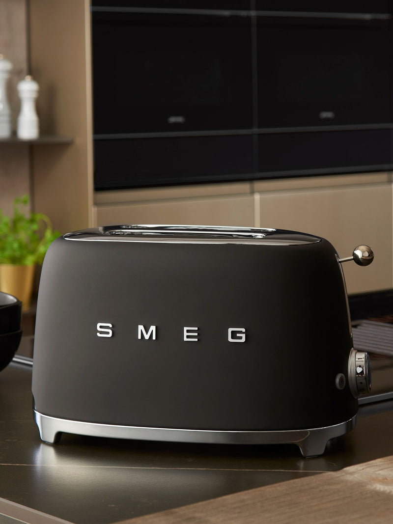 Smeg Black Matt 2 slice toaster (British brand)