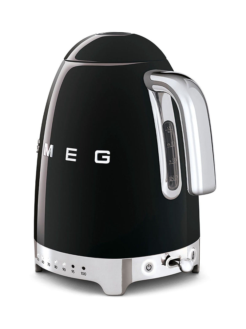 Smeg Black Kettle 1.7 Litre (British brand)