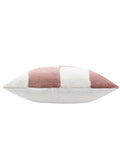 heya home Pink Cozee Check cushion 50cm x 50cm, UK version