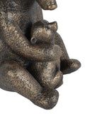 Laura Ashley bronze bear with cub ornament 22.5cm high, UK version