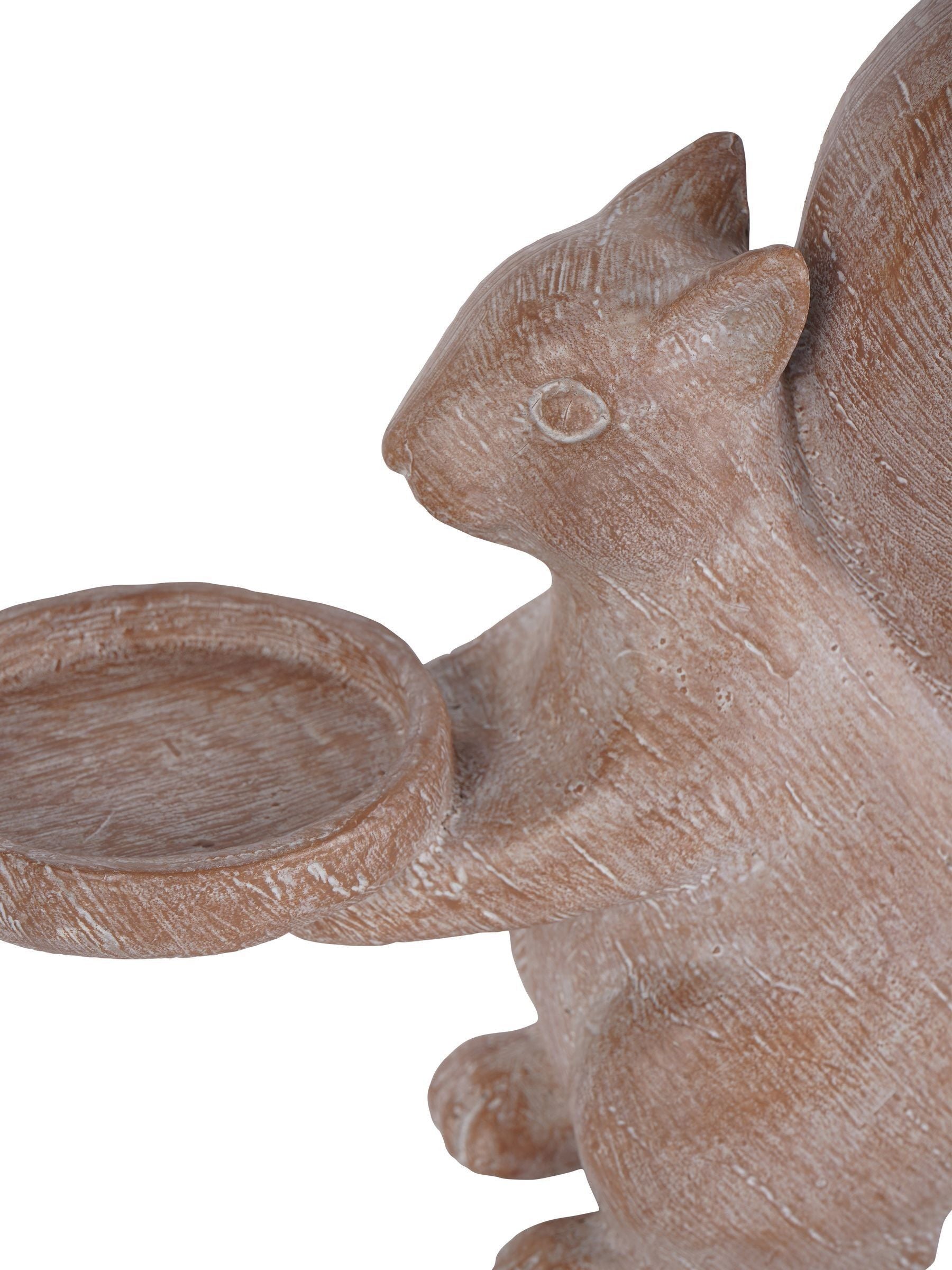 Laura Ashley squirrel candle holder 19cm, UK version