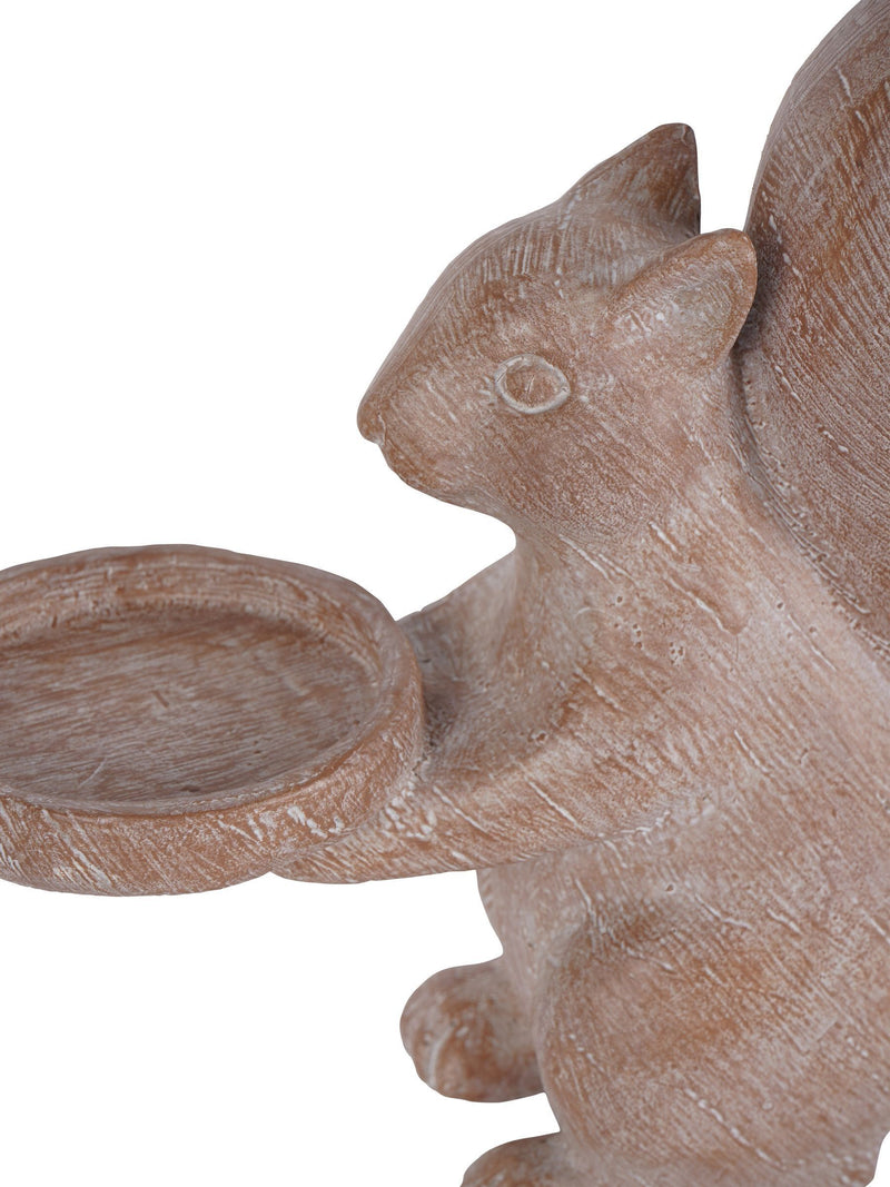 Laura Ashley squirrel candle holder 19cm, UK version