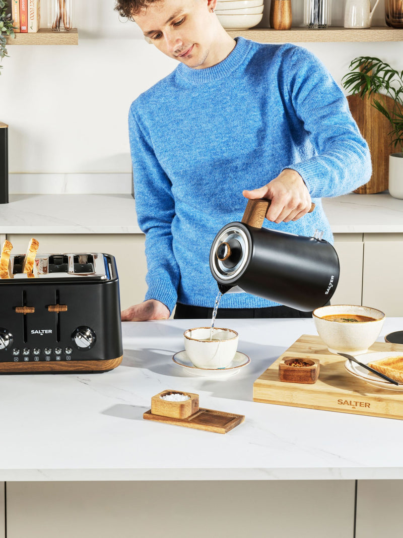 Salter Black Toronto kettle 1.7L (British brand)