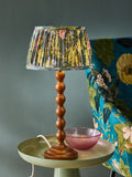 Clarke and Clarke Green Giverny Cetara Bobbin Table Lamp
