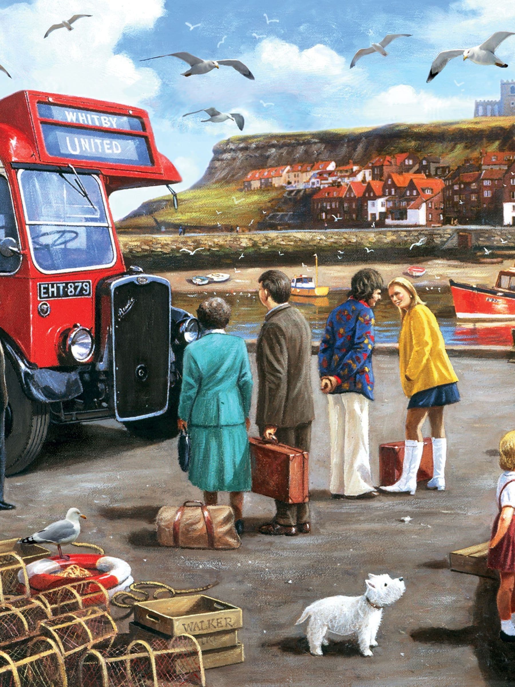 Kidikraft Whitby 1000 piece jigsaw puzzle, imported from the UK