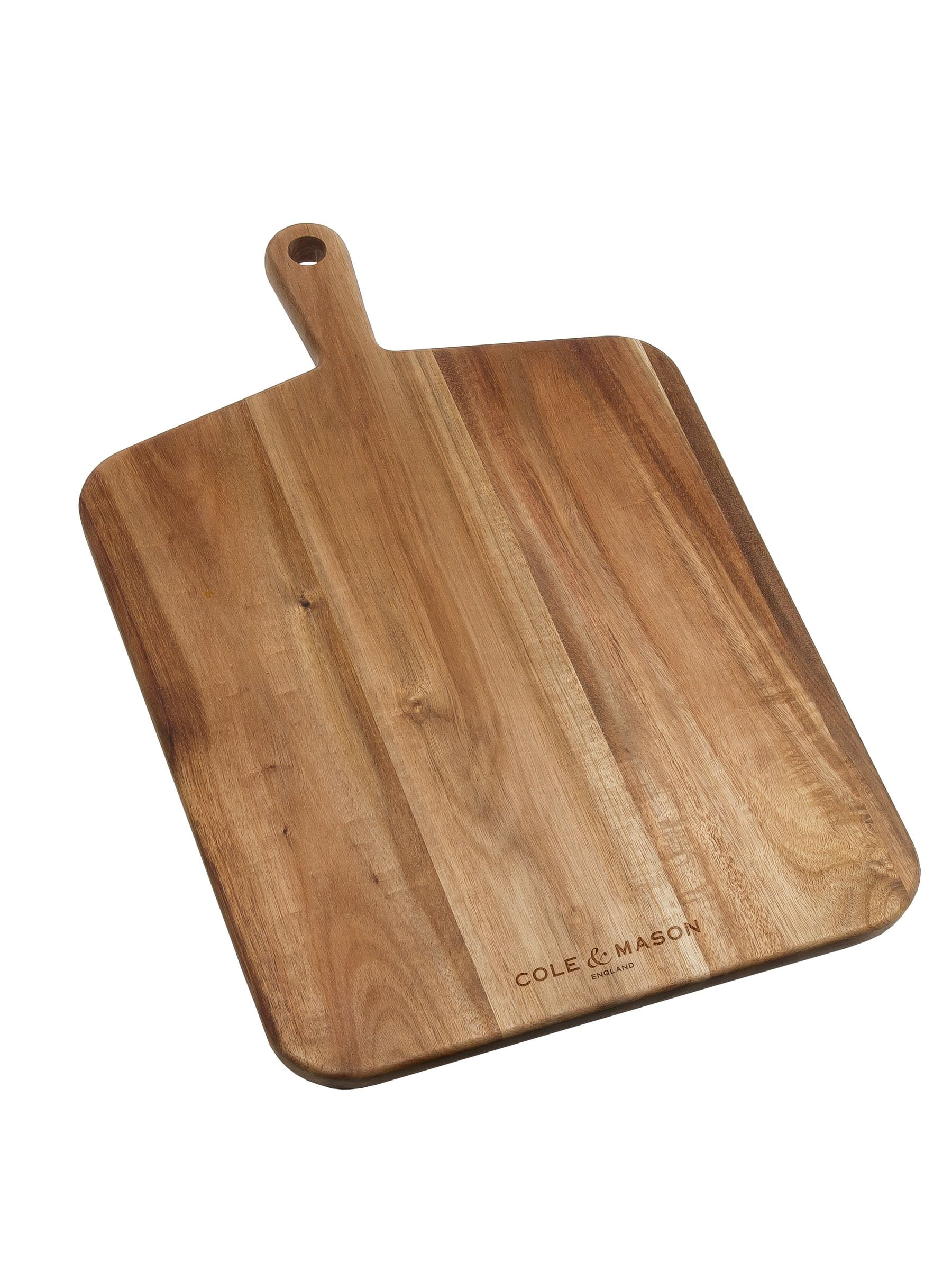 Cole & Mason Natural Acacia Barkway Large Serving Board - British product