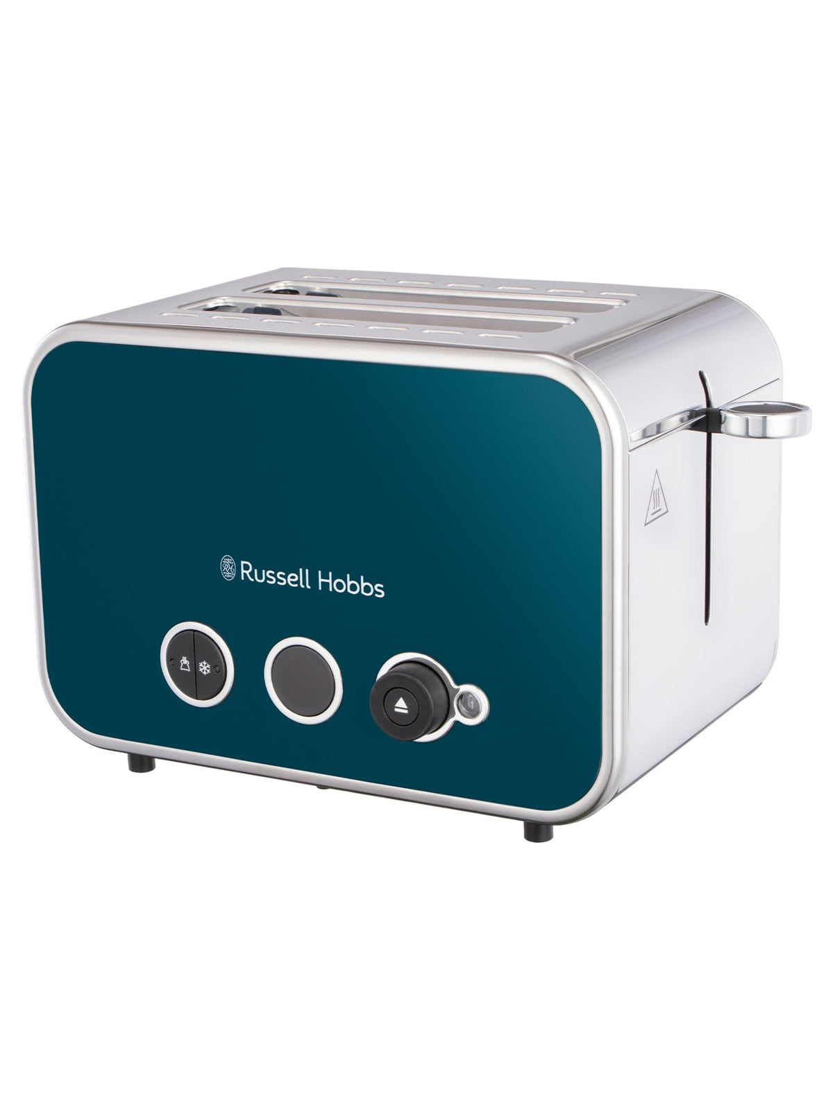 2-Slice Toaster with Longer Slots and Illuminated Countdown Timer