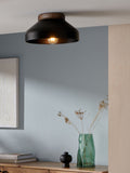 MADE.COM Cream Albert Flush Ceiling Light