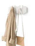 Umbra White Picket Rail Wall Hook for entryway, imported from the UK