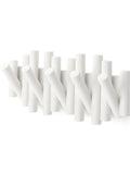 Umbra White Picket Rail Wall Hook for entryway, imported from the UK