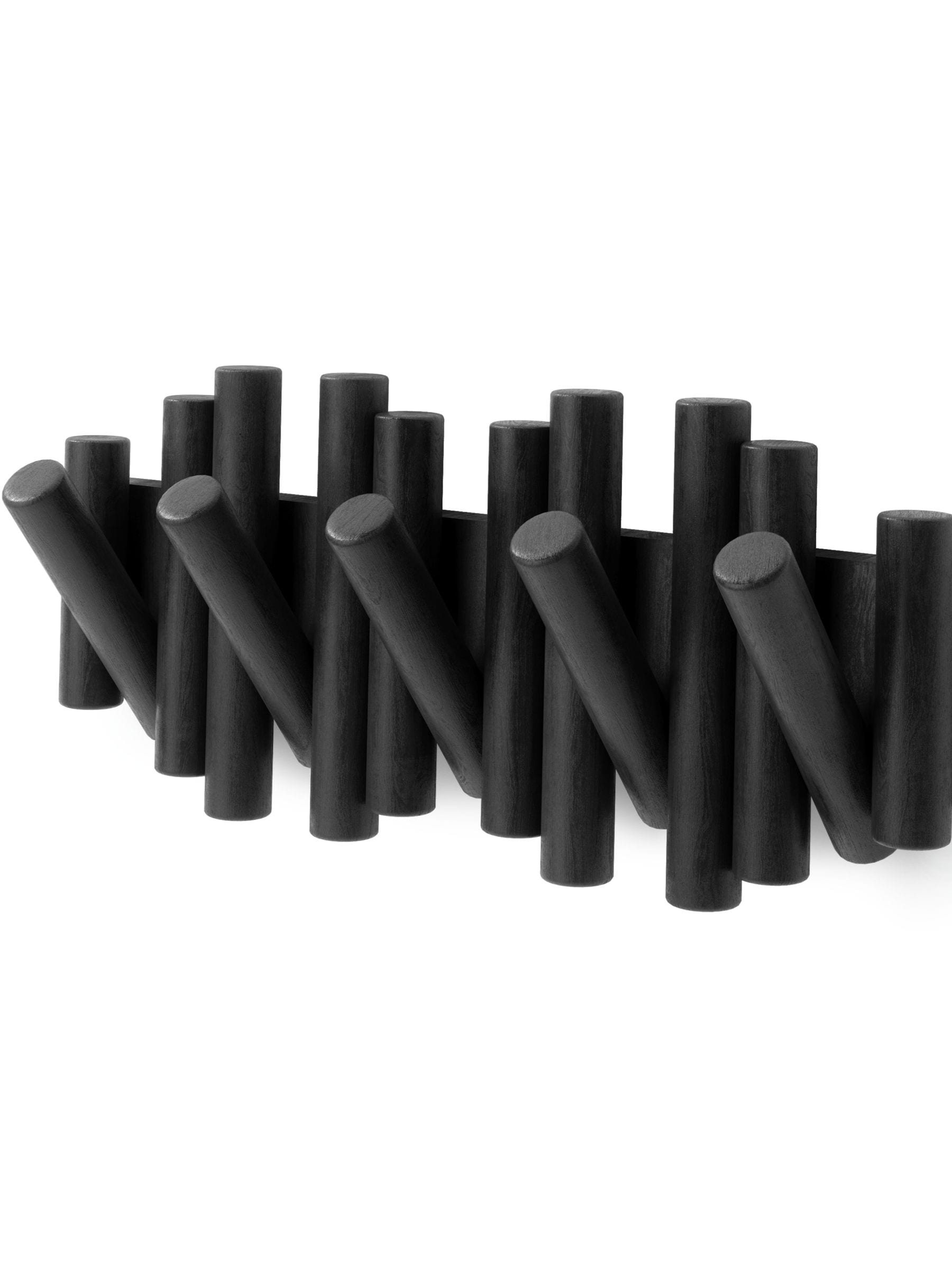 Umbra Black Picket Rail Wall Hook (British brand) for coats and bags