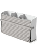 Umbra white grey sling folding dishrack, imported from the UK