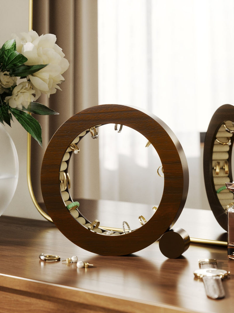Umbra Walnut Ferris Jewellery Organizer