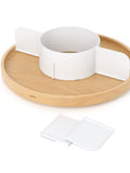 Umbra White Natural Bellwodd Lazy Susan 30cm (British brand)