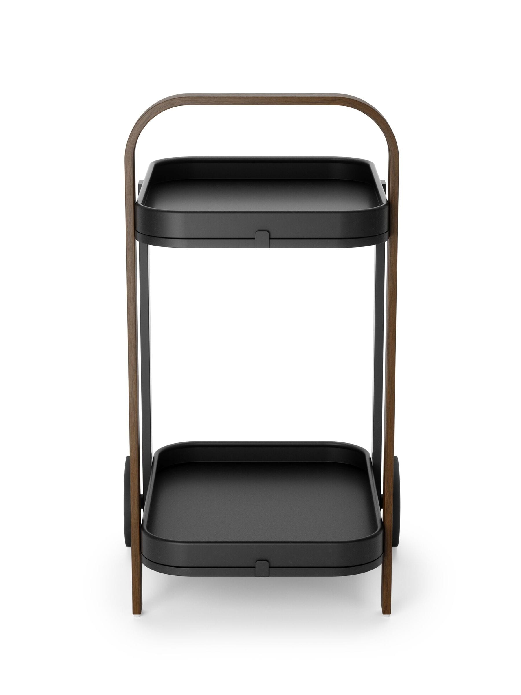Umbra Bellwood bar serving cart black walnut - British product