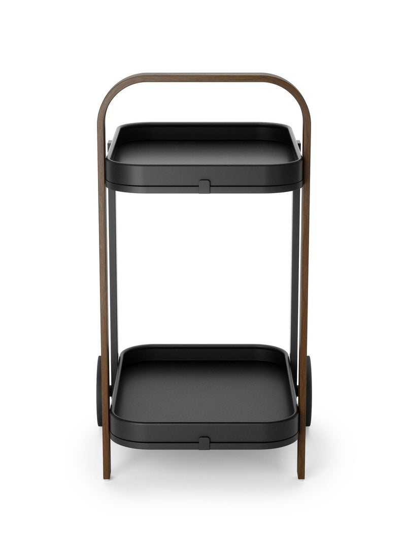 Umbra Bellwood bar serving cart black walnut - British product