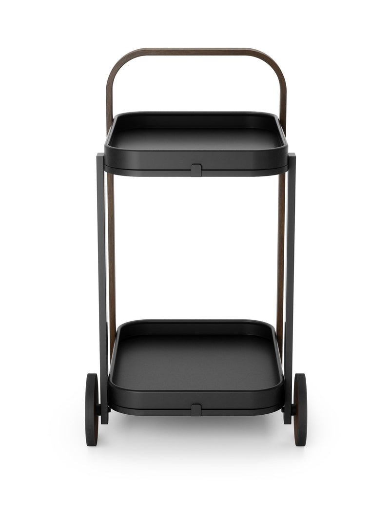 Umbra Bellwood bar serving cart black walnut - British product