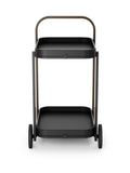 Umbra Bellwood bar serving cart black walnut - British product