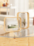 Umbra desk photo frame Natural Bellwood 24cm - British product