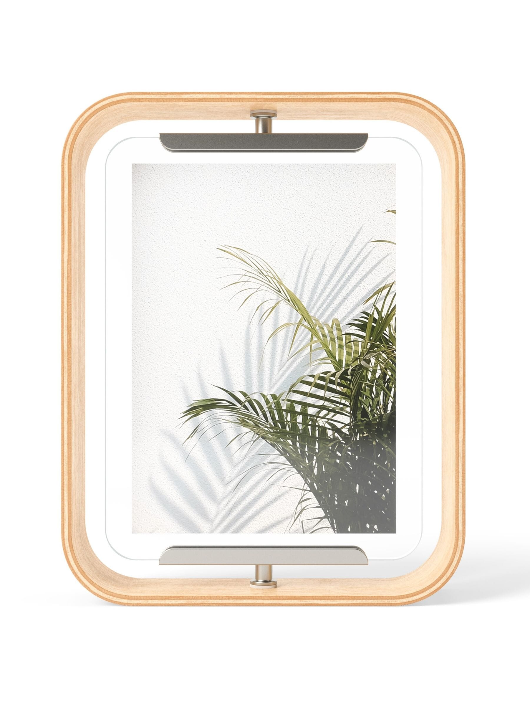 Umbra desk photo frame Natural Bellwood 24cm - British product