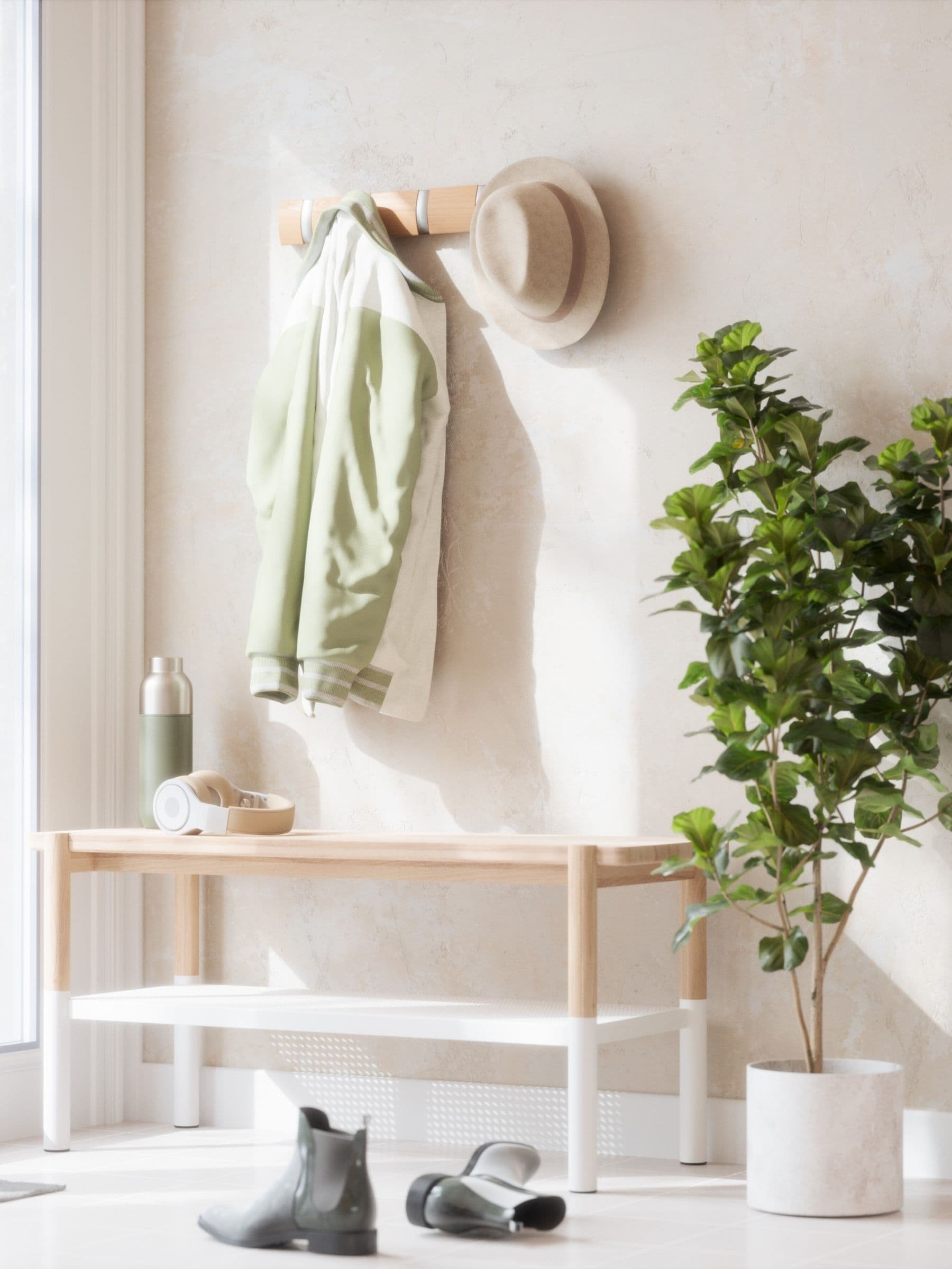 Umbra Flip 5 coat hook 51cm (British brand)