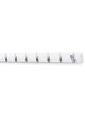 Umbra Flip 8 white coat hook with 8 hooks, imported from the UK
