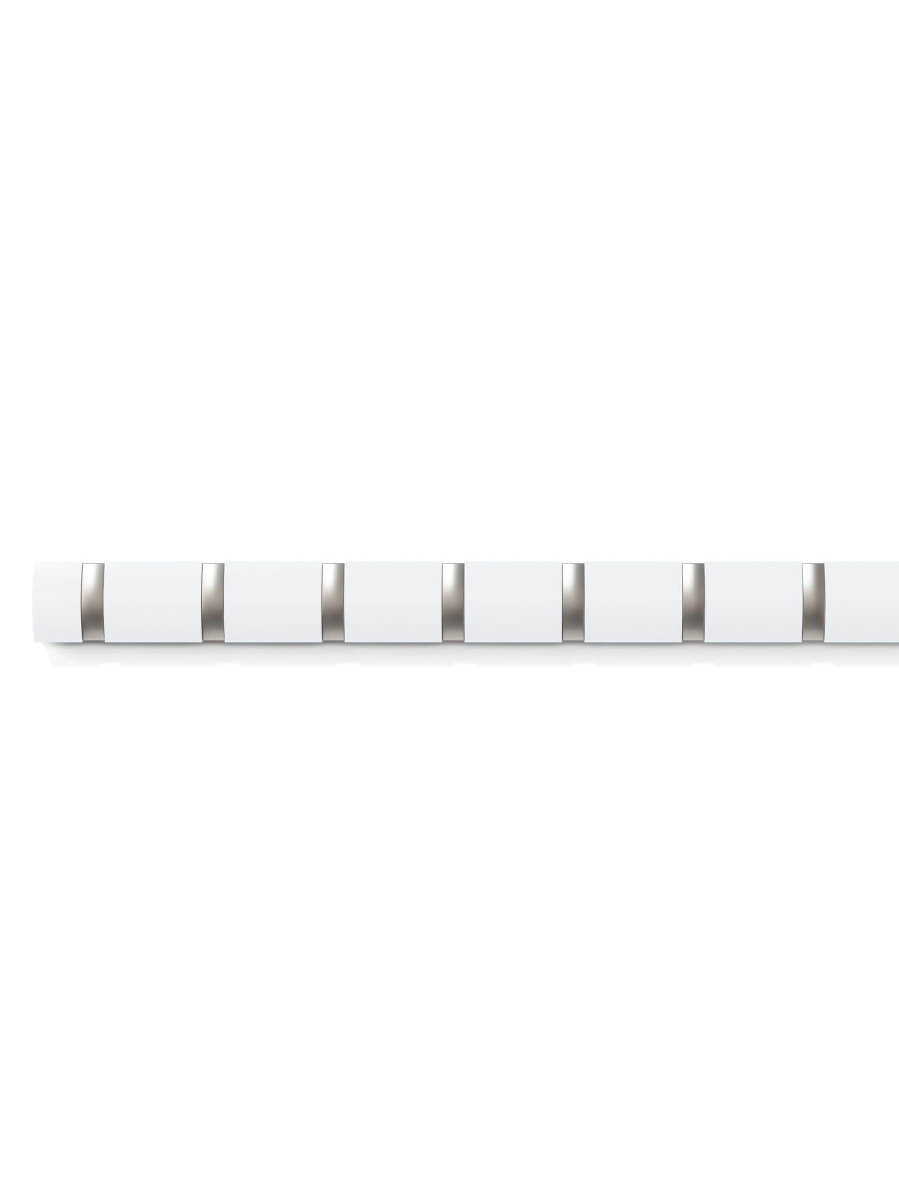 Umbra Flip 8 white coat hook with 8 hooks, imported from the UK