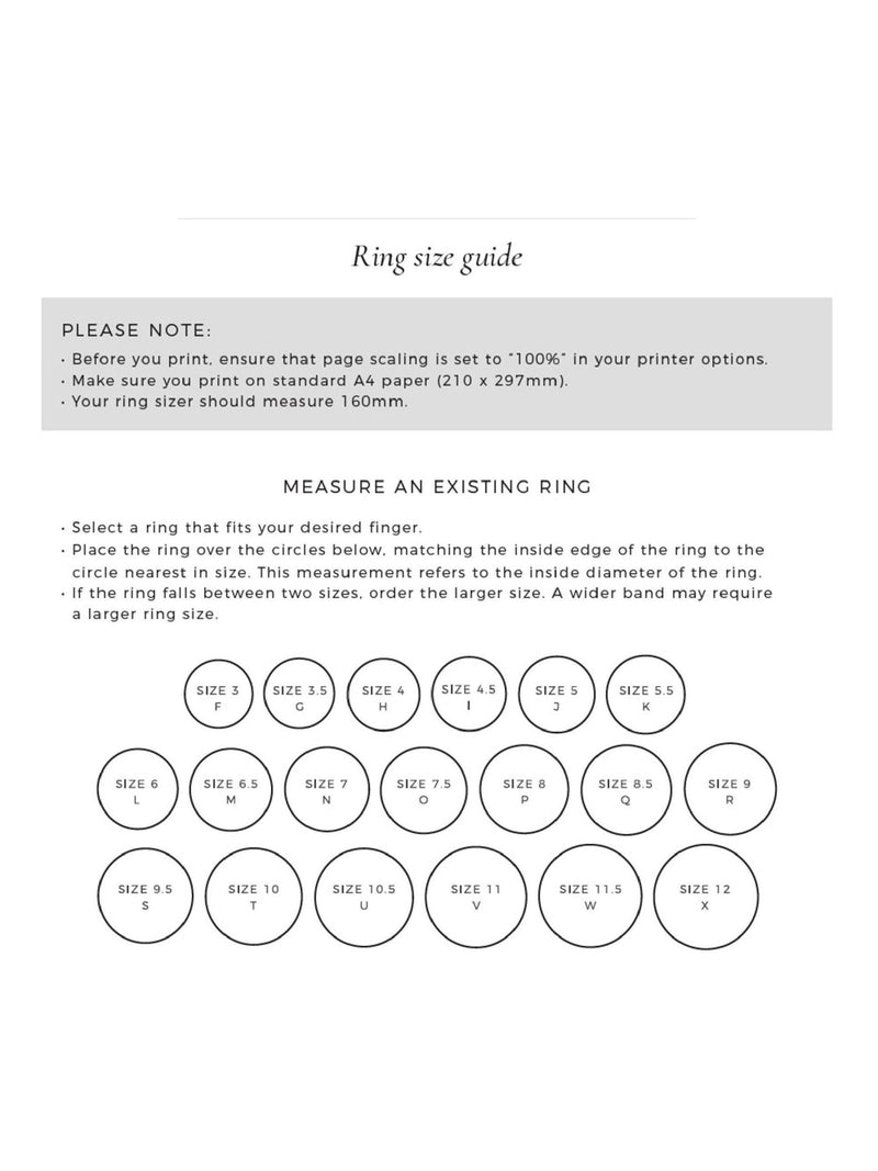 Posh Totty Designs personalised signet ring with monogram, imported from the UK