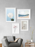 East End Prints White Gerbera Daisy Framed Art Print